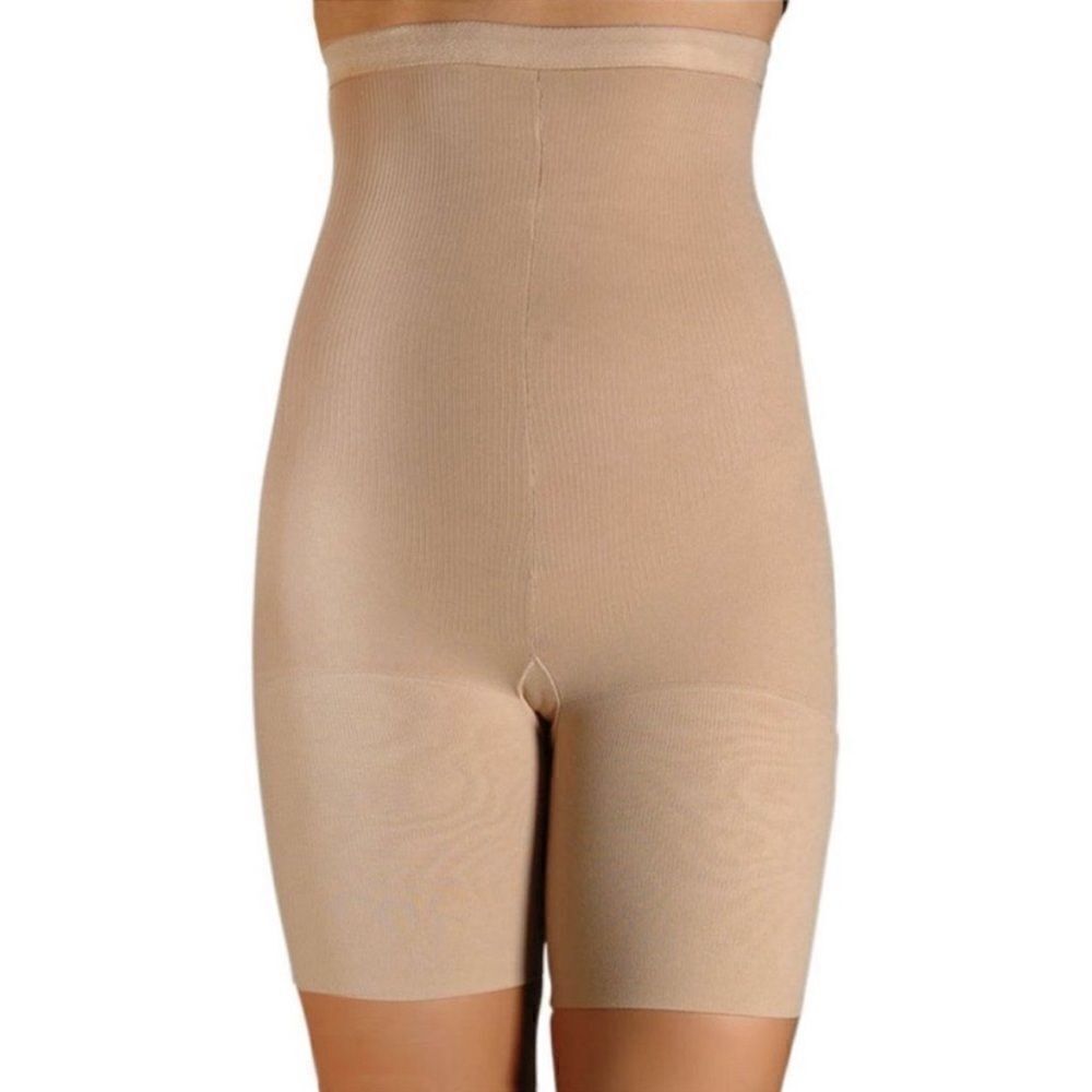 NWT Spanx Hi Waist Mid Thigh Shaper. Total Waist Control 3